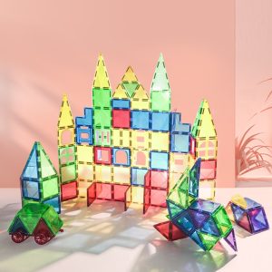 116 Pieces Magnetic Bricks Building Blocks Set Constructor Games