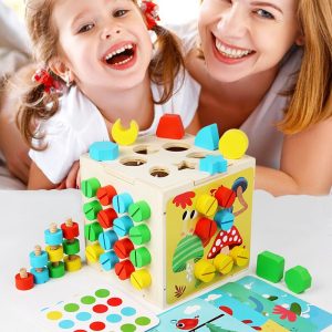 Children’s Early Education Wooden Intelligence Box