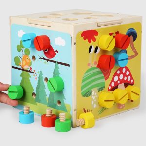 Children’s Early Education Wooden Intelligence Box
