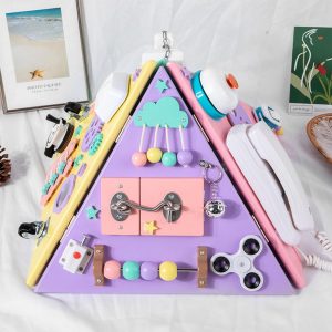 Children’s Multifunctional Pyramid Busy House