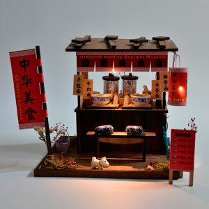 Creative Chinese Style Japanese Style House wooden hand-assembled