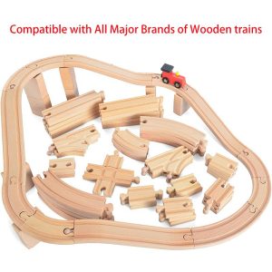 DIY Wooden Train Track Set