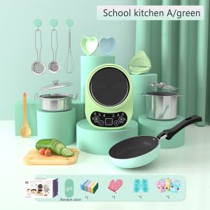 Funny Simulation Kitchen Toys Real Cooking Small Kitchen