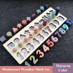 Puzzle Preschool Geometry Digital Educational Toy Gift