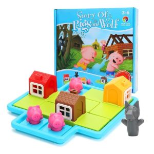 Three Little Piggies – Deluxe Cognitive Skill-Building Puzzle