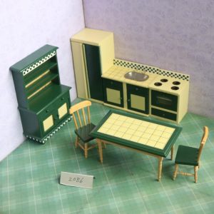 1:12 Scale Dollhouse Bedroom Miniature Wooden Furniture Living Room Simulation for Children Doll House Toys Roll Play Decoration
